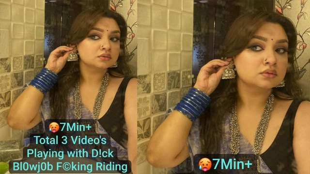 Horny Desi Wife Affair with Husband’s Boss Playing with Dick & Blowjob