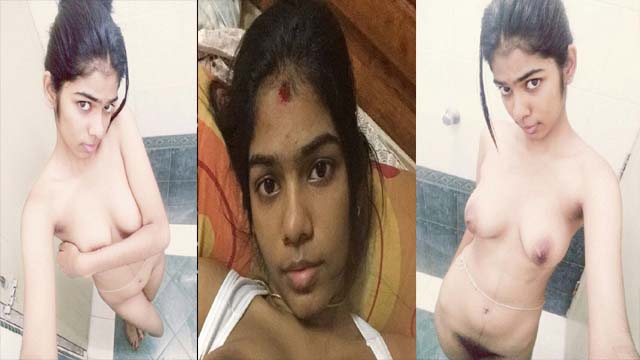 Sexy Slim Lankan Girl Hard Fucked by Lover in Bathroom Nude viral sex mms