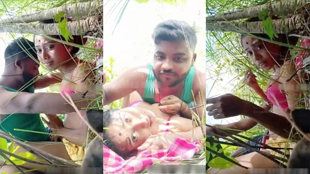 Beautiful Village Girl Painful sex with Boyfriend outdoor viral sex mms