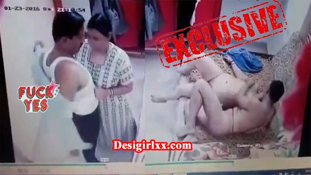 Desi Randi Wife Affair Fucked By boss Viral CCTV Footage leaked Sex Video