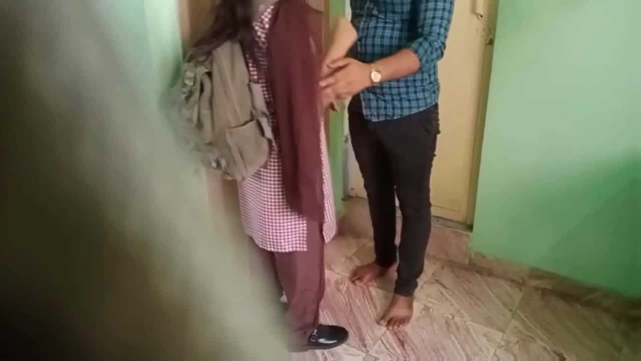 ClipsAge Indian young school girl sex with teacher Viral leaked MMS