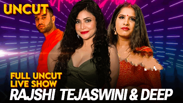 Rajshi Tejaswini and Deep P03 2024 hot Hindi Uncut Live Show MeetX