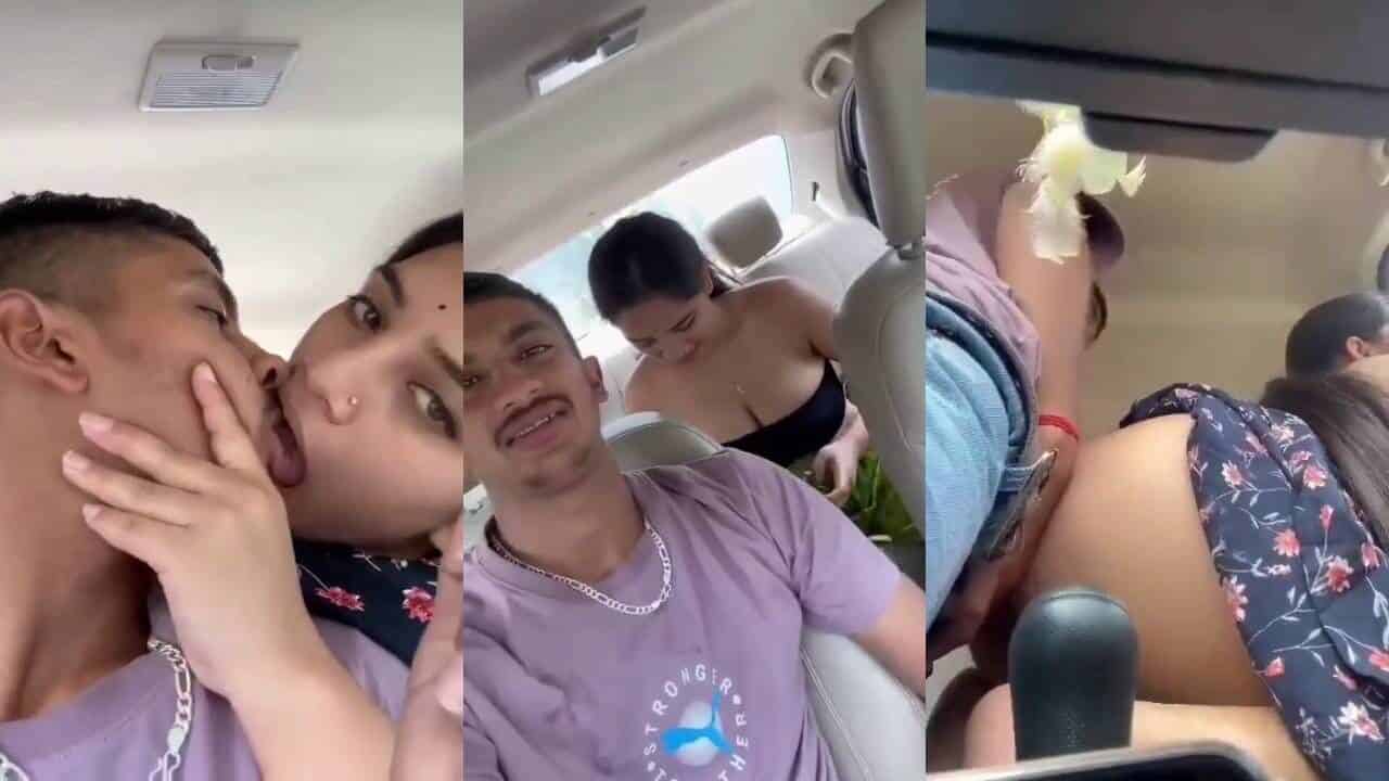 Indian viral mms Horny Indian college girl anal sex experiment in car gone wrong
