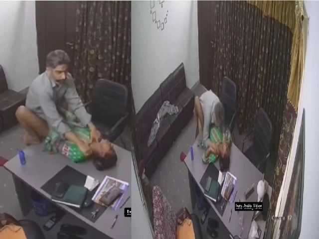xhamster Pakistani Office Sex Scandal Viral CCTV Video Old Boss Fucking Cute Teen Secretary in Office