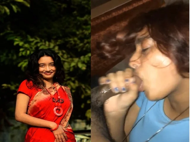 Fsiblog XXX desi viral MMS Instagram influencer Bengali girl blowjob sex with lover