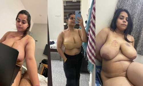 New Desi Sex MMS Big boobs Horny Indian Gf Nude Pussy Fingering Leaked Video