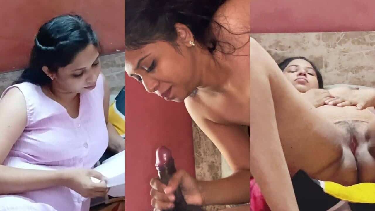 Fsiblog XXX Porn Big Ass Beautiful Tamil wife cocky birthday gift and hot anal fucking