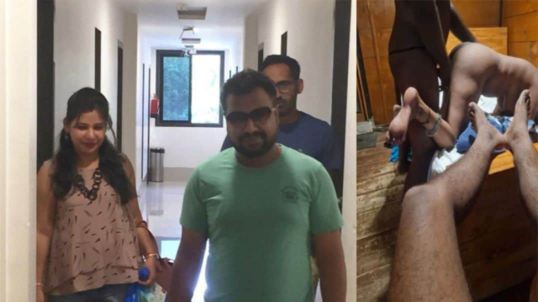 Kamababa Hot Sexy Wife Threesome Sex Sucking Bulls Dick Cuckold Husband Record MMS Video