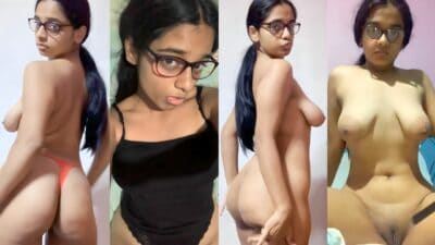 Free Indian MMS Porn Videos Nerdy GF Riding BJ Nude Selfie