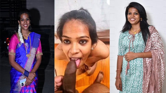 KamaBaba viral sex mms Tamil Girl Blowjob Ball Sucking To her Lover
