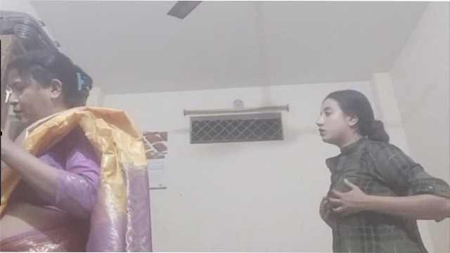 Xnxx New HD sex mms video Brother Secretly Captured Her sexy Sisters Boobs While Changing in room