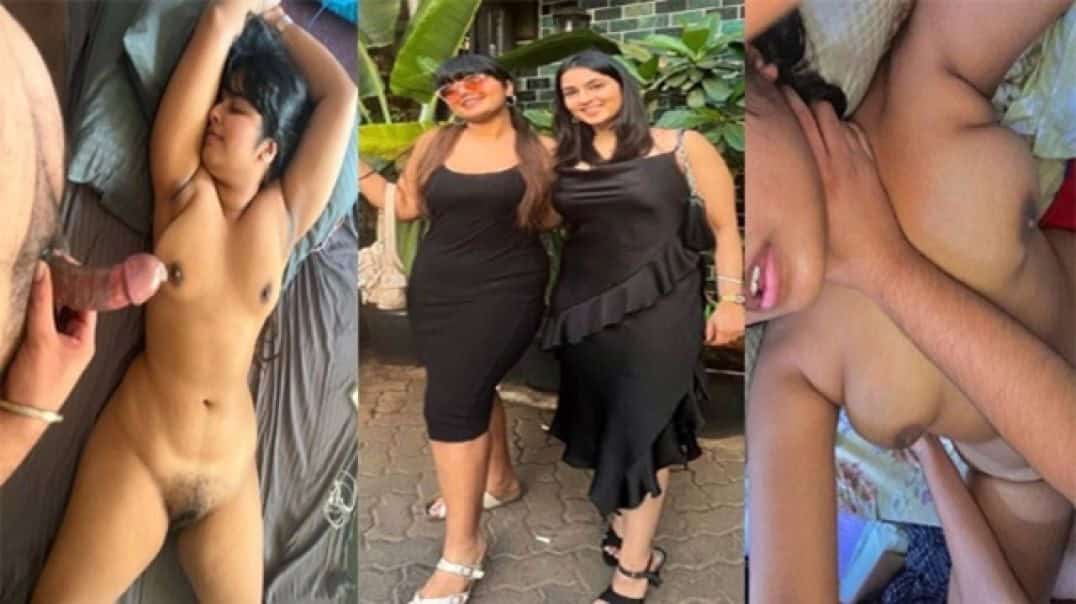 DropMMS ⁣Beautiful Horny Wife Big Boobs Press Striping and Fucking Sexy Ass with Husband