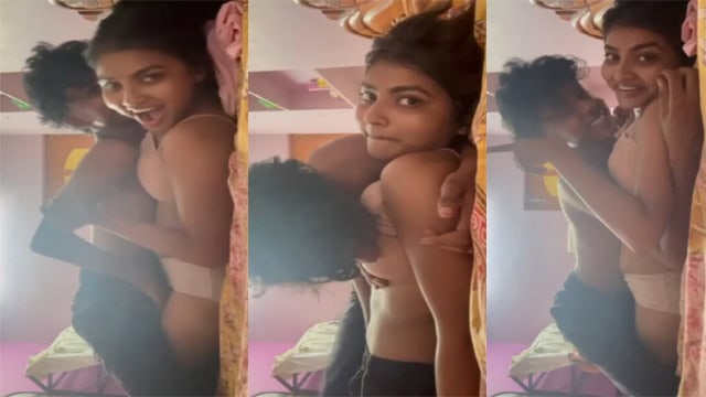 DropMMS Indian MMS Porn Beautiful Sexy Bengali Girl fun With young Lover