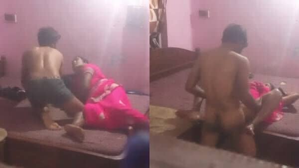 Mydesi2 Randi Thoothukudi neighbour aunty in saree secret sex with young guy