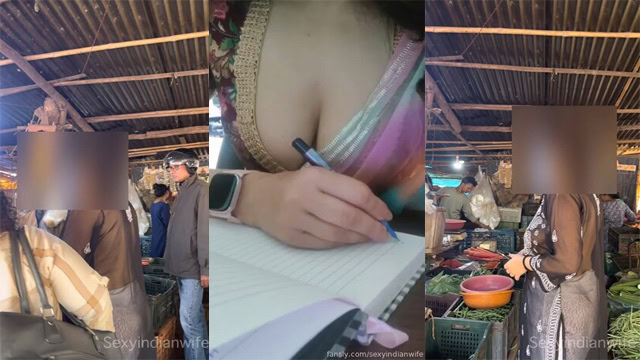 Xvideos Dare Sex mms Sexy Indian Wife Dare In Crowded Veg Market Hotel
