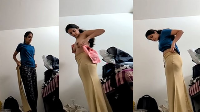 Xnxx sex mms video Brother Recorded Her sexy Mallu Sister Dress Change Fixed Cam Record