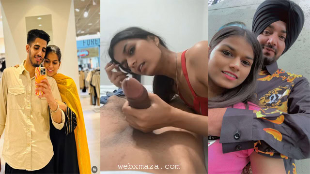 Aagmaal desi mms Punjabi Sexy Babe With Two Boy threesome fucking mms video