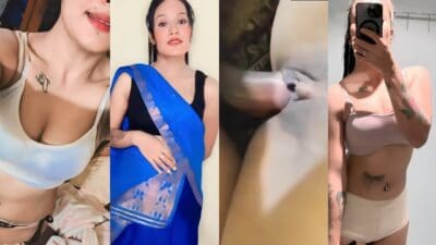 Sexy Bihari Wife Tattoo Pussy Fucking with Delivery Boy