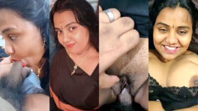 Horny Tamil Milf Wife Fucking & Blowjob with Cab Driver