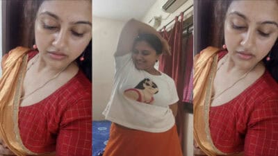 Most demanded Hot Tamil Aunty Sowmya officialpage instagram Video xxx collection