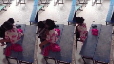 Young Desi Teacher Seduced and Fucked teen School girl on Bench Mms Video