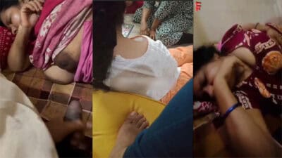 Bangladeshi Exclusive Horny Son Masturbating By Watching His Mom