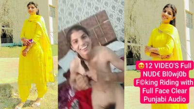 Desi Punjabi Slim Wife Viral Blowjob to Intense Riding Creampie